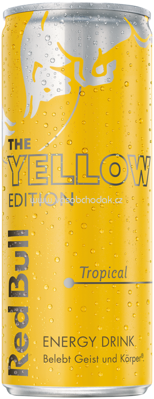Red Bull Energy Drink The Yellow Edition Tropical, 250 ml