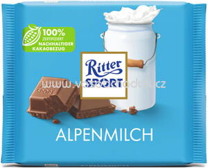 Ritter Sport Alpenmilch, 100g
