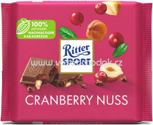 Ritter Sport Cranberry Nuss, 100g