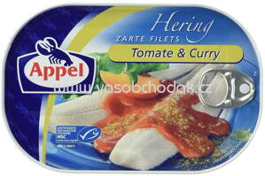 Appel Heringsfilets Tomate & Curry, 200g