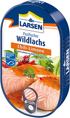 Larsen Wildlachs Chili-Limone Sauce, 200g