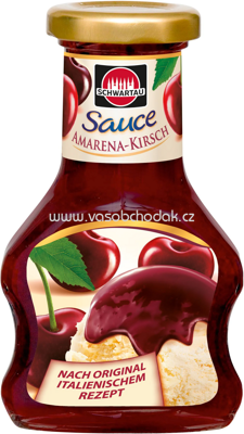 Schwartau Dessert Sauce Amarena-Kirsch, 125 ml