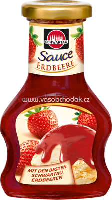 Schwartau Dessert Sauce Erdbeere, 125 ml