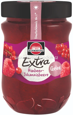 Schwartau Extra Konfitüre Himbeere-Johannisbeere, 340g