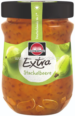 Schwartau Extra Konfitüre Stachelbeere, 340g