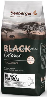 Seeberger Black Massai ganze Bohne, 1 kg