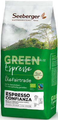 Seeberger Confianza Bio-Fairtrade Espresso ganze Bohne, 1 kg