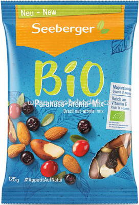 Seeberger Bio Paranuss Aronia Mix, 125g