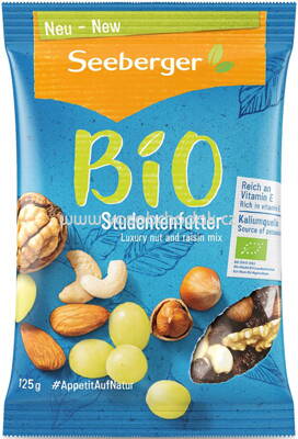 Seeberger Bio Studentenfutter, 125g