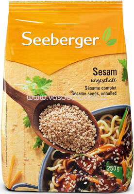 Seeberger Sesamsaat ungeschält, 250g