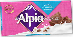 Alpia Tafelschokolade Alpenvollmilch, 100g