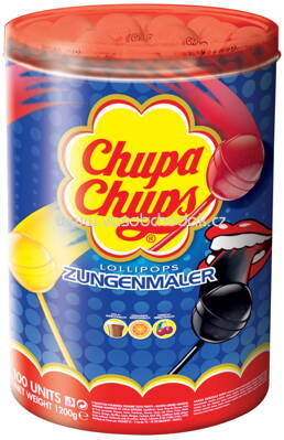 Chupa Chups Lollipops Zungenmaler 100 St Dose, 1200g