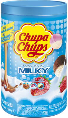 Chupa Chups Milky 100 St Dose, 1200g