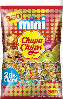 Chupa Chups Mini Nachfüllbeutel, 360 St, 2160g