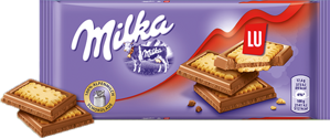 Milka Alpenmilch Schokolade & Lu Kekse 87g