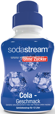 Sodastream Getränkesirup Cola Geschmack ohne Zucker, 500 ml