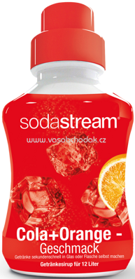 Sodastream Getränkesirup Cola+Orange Geschmack, 500 ml