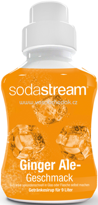 Sodastream Getränkesirup Ginger Ale Geschmack, 375 ml
