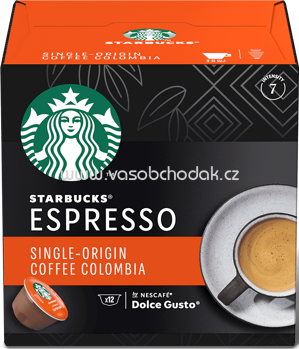 Starbucks Kapseln Espresso Single Origin Colombia by Nescafé Dolce Gusto, 12 St