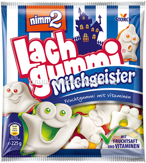 Storck Nimm2 Lachgummi Milchgeister, 225g
