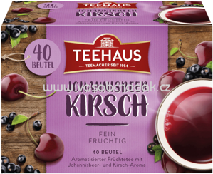 Teehaus Johannisbeer Kirsch, 40 Beutel