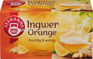 Teekanne Ingwer Orange, 18 Beutel