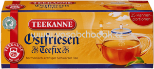 Teekanne Schwarzer Tee Ostfriesen Teefix, 25 Beutel