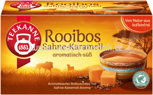 Teekanne Rooibos Sahne Karamell, 20 Beutel