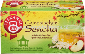 Teekanne Ländertee Chinesischer Sencha, 20 Beutel