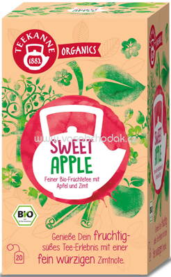 Teekanne Organics Sweet Apple, 20 Beutel