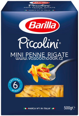 Barilla Nudeln Piccolini Mini Penne Rigate, 500g