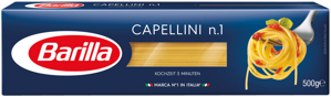Barilla Pasta Nudeln Capellini n.1, 500g