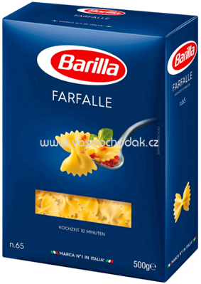 Barilla Pasta Nudeln Farfalle n.65, 500g