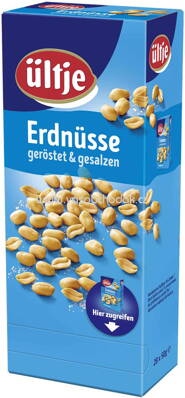 ültje Erdnüsse geröstet & gesalzen, 28x50g