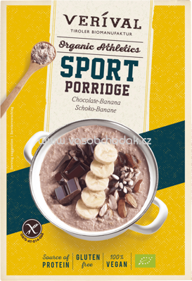 Verival Sport-Porridge Schoko-Banane, glutenfrei, 350 g