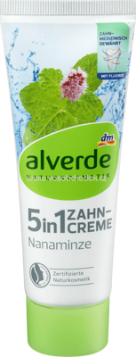 Alverde NATURKOSMETIK Zahnpasta 5in1 Nanaminze, 75 ml