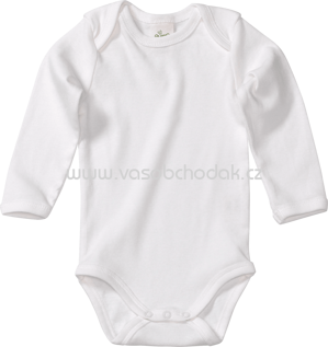 ALANA Baby Body in Bio-Baumwolle, weiß, 1 St