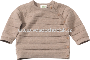 ALANA Baby Jacke in Bio-Baumwolle und Wolle, beige, 1 St