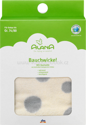 ALANA Bauchwickel, bis Gr. 74/80, in Bio-Baumwolle, 1 St