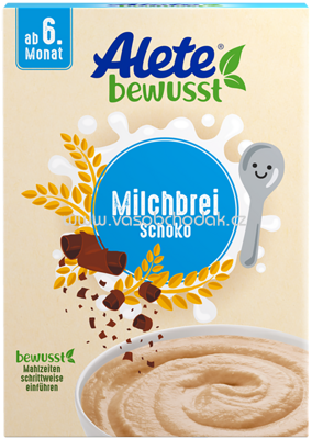 Alete Milchbrei Schoko, ab 6. Monat, 400g
