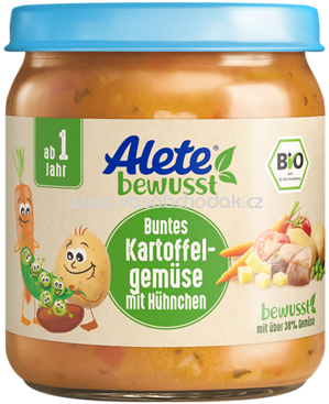 Alete Buntes Kartoffelgemüse mit Hühnchen, ab 1 Jahr, 250g