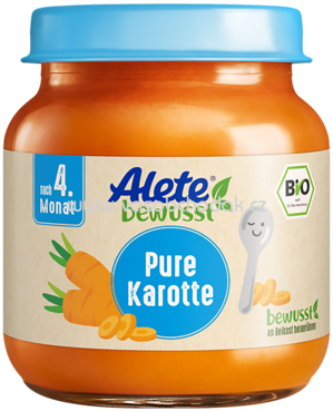 Alete Pure Karotte, nach dem 4. Monat, 125g