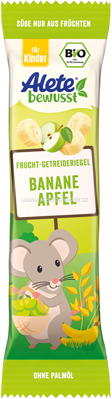 Alete Getreideriegel Banane Apfel, ab 1 Jahr, 25g