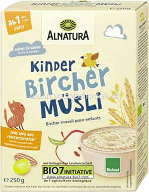 Alnatura Kinder-Bircher-Müsli ab 1. Jahr, 250g
