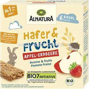 Alnatura Hafer & Frucht Apfel-Erdbeere, ab 1 Jahr, 140g