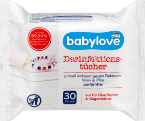 Babylove Desinfektionstücher, 30 St