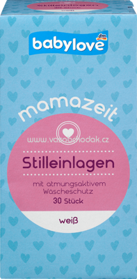 Babylove mamazeit Stilleinlagen weiß, 30 St