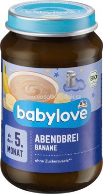 Babylove Abendbrei Banane, ab dem 5. Monat, 190g