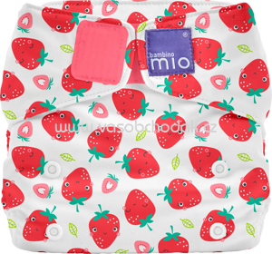 Bambino Mio Stoffwindel miosolo All-in-One, Erfrischende Erdbeere, 1 St