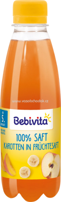 Bebivita Saft 100% Karotten in Früchtesaft, ab 5. Monat, 500 ml